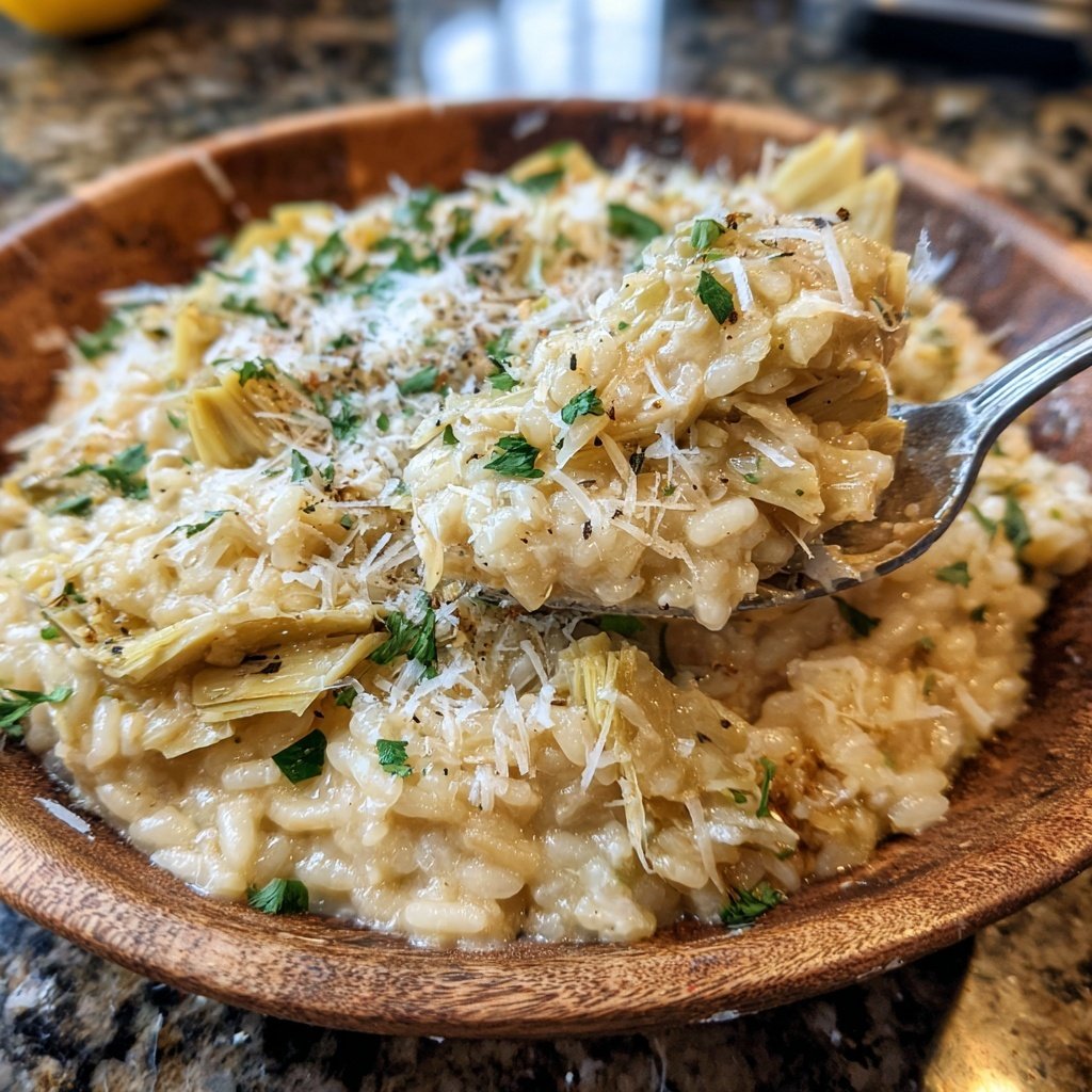 Risotto mit Artischocken