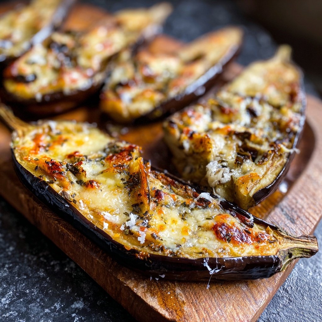 Auberginen aus dem Ofen weich