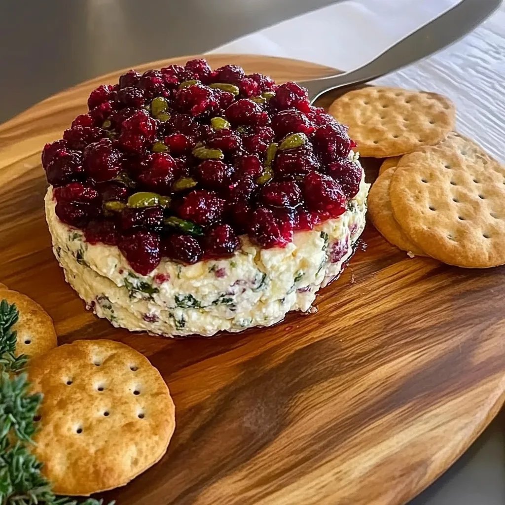 Cranberry Brie Käse Appetizer
