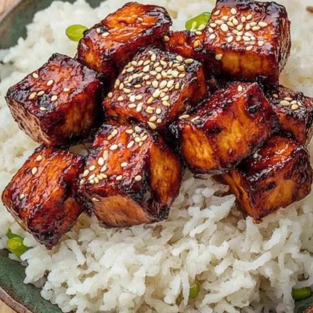 Knusprige Honig-Knoblauch-Lachs-Häppchen