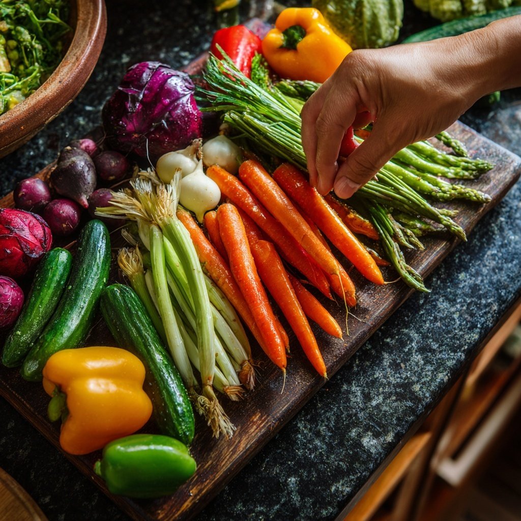 Kalorienarmes Mittagessen
