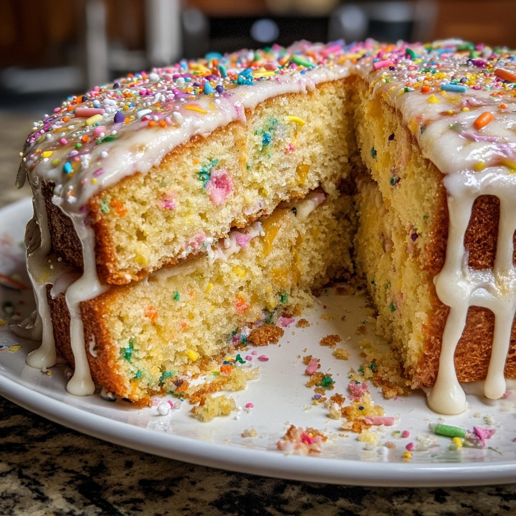 Geburtstagskuchen saftig