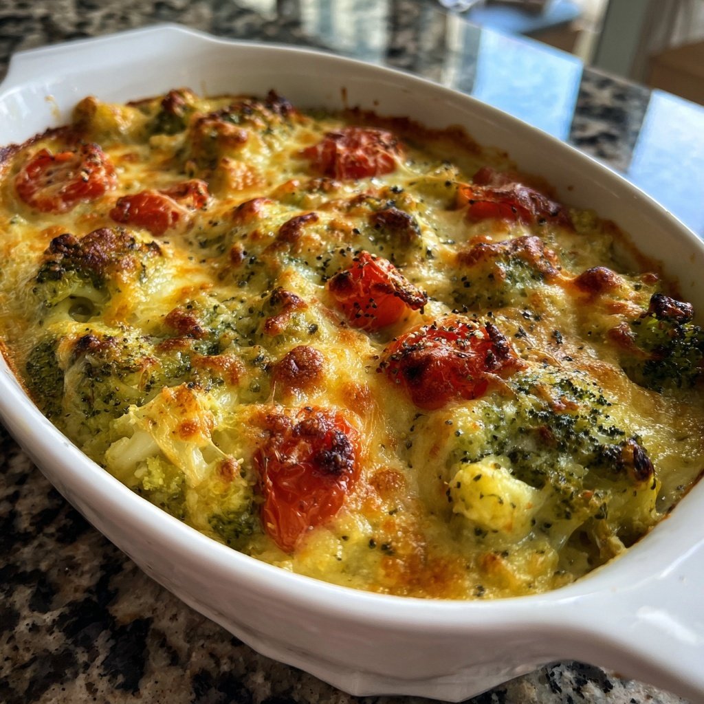 Brokkoli Auflauf Mit Tomaten