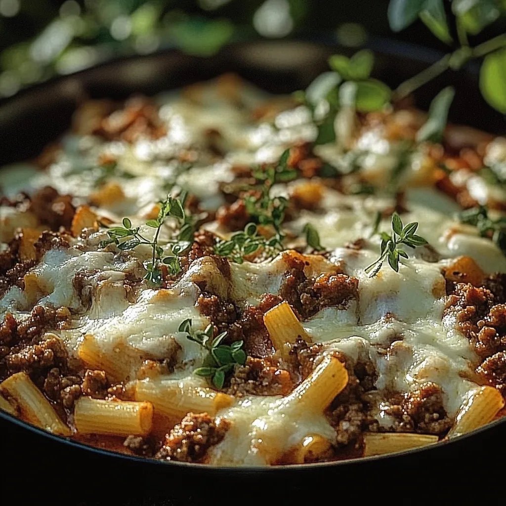 Griechischer Nudelauflauf